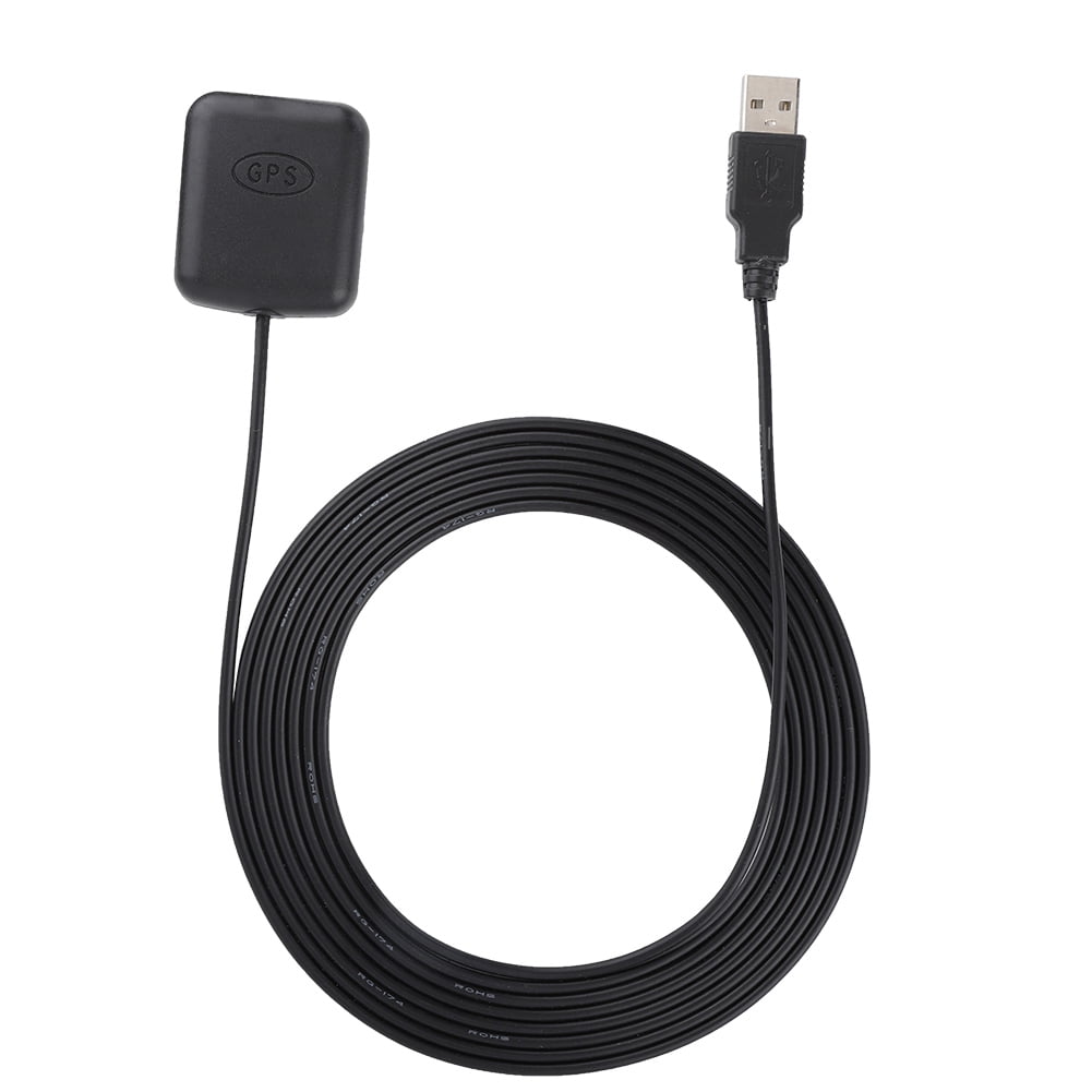 Tebru GPS Aerial, Car GPS Antenna,High Quality Multi-Functional 2 in 1 Car GPS&GLONASS Antenna Adapter With USB Interface