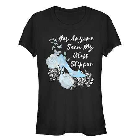 Cinderella Juniors' Seen My Glass Slipper T-Shirt