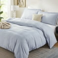thumbnail image 3 of Virtu 7 PC California KingBedding Set, Luxury Microfiber Duvet Cover With Sheets California KingBed Sets, 3 of 7