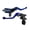 Blue, variant on 2Pcs Motorcycle Cylinder Reservoir Levers 7/8" Break Lever Upper Hydraulically Brake Lever Accessory