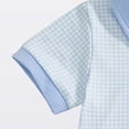 thumbnail image 6 of HCNTES Baby Boy Toddler kid Outfit Sets Short Sleeve T-shirt Elastic Waist Shorts 2 Piece Short Set Summer Spring Pjs For 2t 3t 4t 5t 6t 7t Children(L2-Blue,0-6 Months), 6 of 8