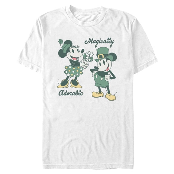 Mens Mickey & Friends Magically Adorable Couple T Shirt