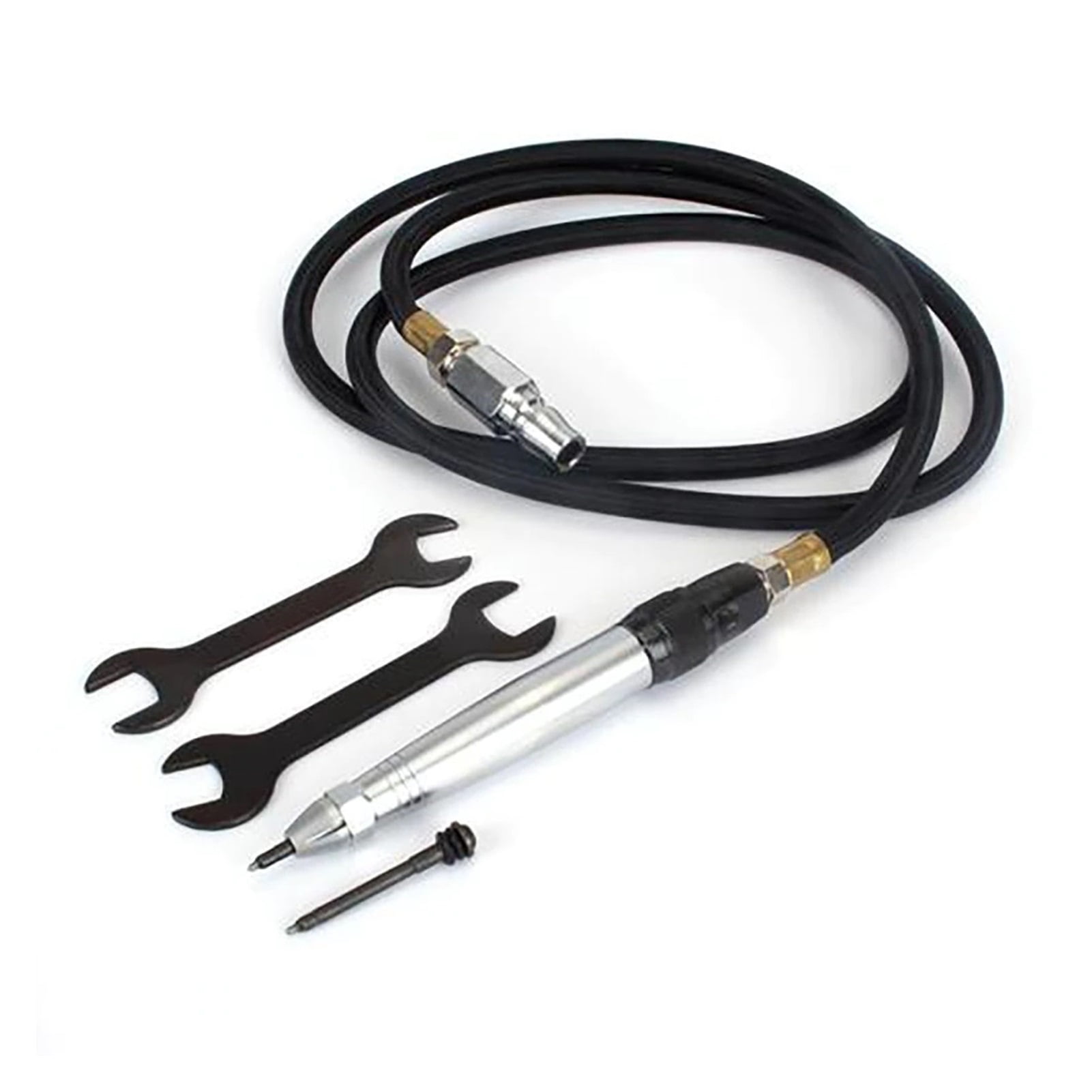 Pneumatic Air Pencil Die Grinder Kit Scribe Hammer Engraving Lettering Tool Hose Engraving Pen ,Efficient and Reliable
