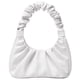 thumbnail image 1 of CYHTWSDJ Bolso de mano con cremallera para mujer, Blanco-M, M, 1 of 5