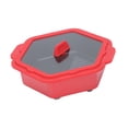 thumbnail image 4 of DOLITY Microwave Toaster Sandwich Maker Cookware for Breakfast Restaurant Fried Egg Red, 4 of 9