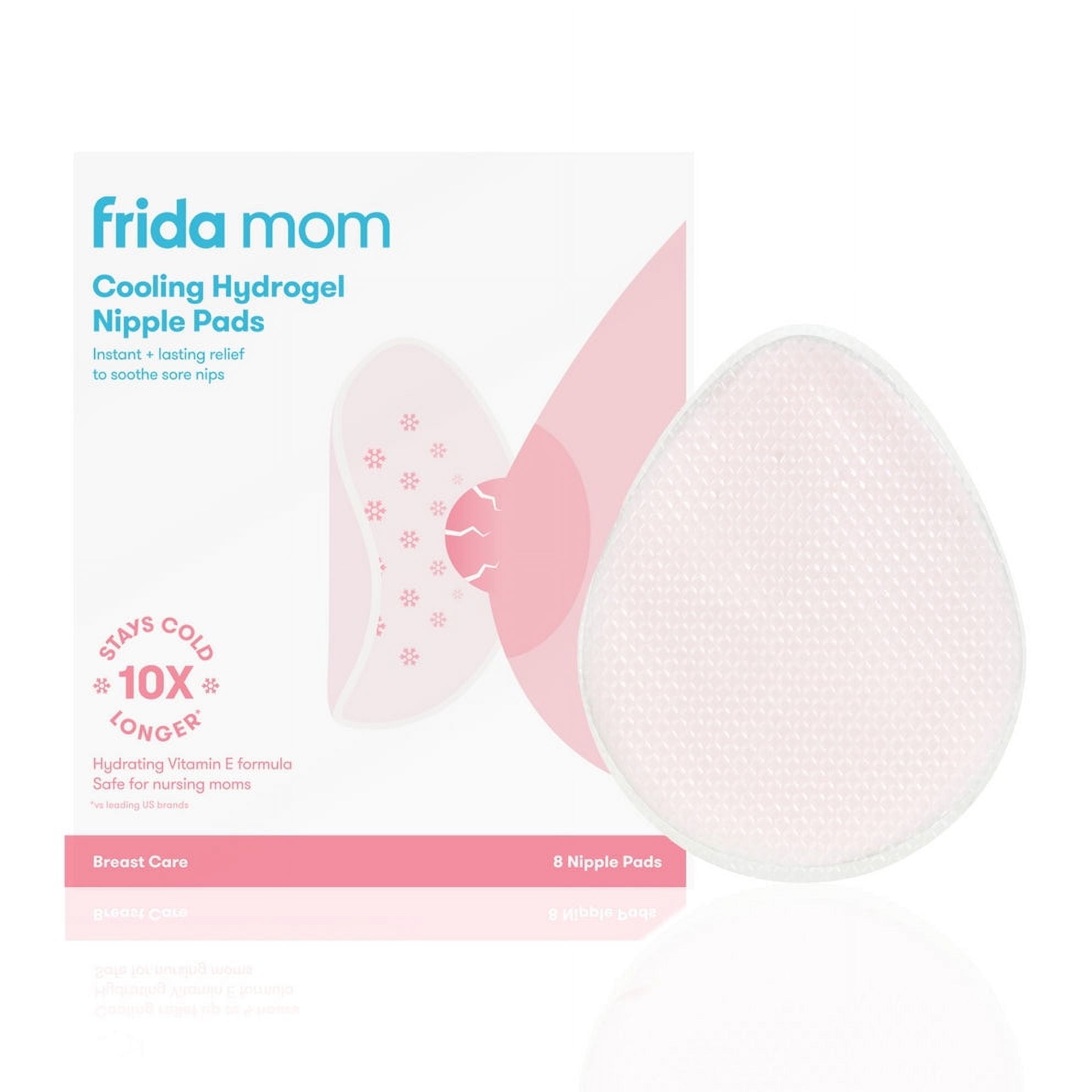 Frida Mom Cooling Hydrogel Nipple Pads for Breastfeeding and Lactation Pain, 8 Count