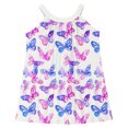 thumbnail image 4 of Cethrio Girl's Summer Dresses, Printed A-Line Sleeveless Casual Dresses Holiday Dresses Multicolor Size 5-6T, 4 of 7