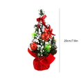 thumbnail image 2 of Christmas Ornament 20CM Mini Desktop Christmas Tree  Table Decoration Party Decor Gift, 2 of 10