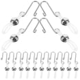 thumbnail image 1 of Protector de cremallera 20 piezas cierres de cremallera herramientas Clip gancho superior para pantalones vaqueros accesorios herramienta auxiliar Jeans soporte de cremallera, 1 of 5