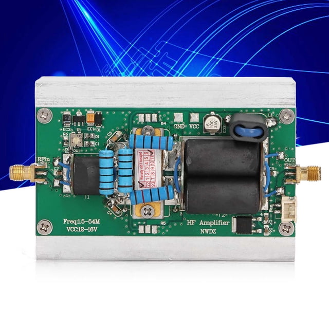 Amplificador De Potencia HF, Amplificador De Baja Potencia De 1,5-54 MHz Para Radio CW AM FM HAM