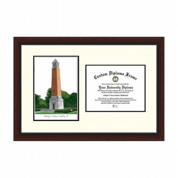 Campusimages AL993LV University of Alabama Tuscaloosa Legacy Scholar Diploma Frame
