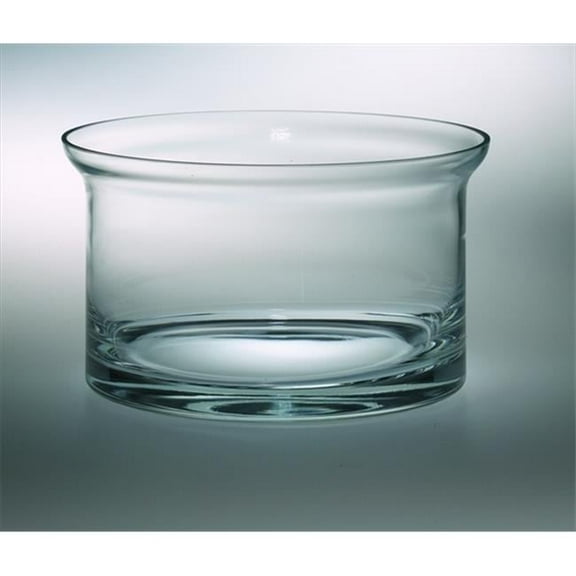 Majestic Gifts T-507 Classic clear 5.5 in. High Quality Glass Flair Bowl