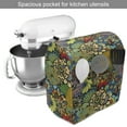 thumbnail image 2 of Garden Art Stand Mixer Cover, Whimsical Florist Pattern with Doodle Funny Plants Rich Summer Nature, Kitchen Appliance Organizer Bag Cover with Pockets, 5 Quarts, Multicolor, by Ambesonne, 2 of 4