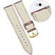 thumbnail image 4 of Correa de reloj de repuesto de cuero genuino multicolor resistente al agua para hombres y mujeres, G-marrón (23 mm) Feliz Sencillez, 4 of 5
