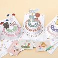 thumbnail image 3 of Tarjetas de invitación de feliz cumpleaños 3D Pop UP, dibujos animados, jirafa, dinosaurio, León, postales, decoración de fiesta de animales de jungla y Safari para niños, 3 of 4