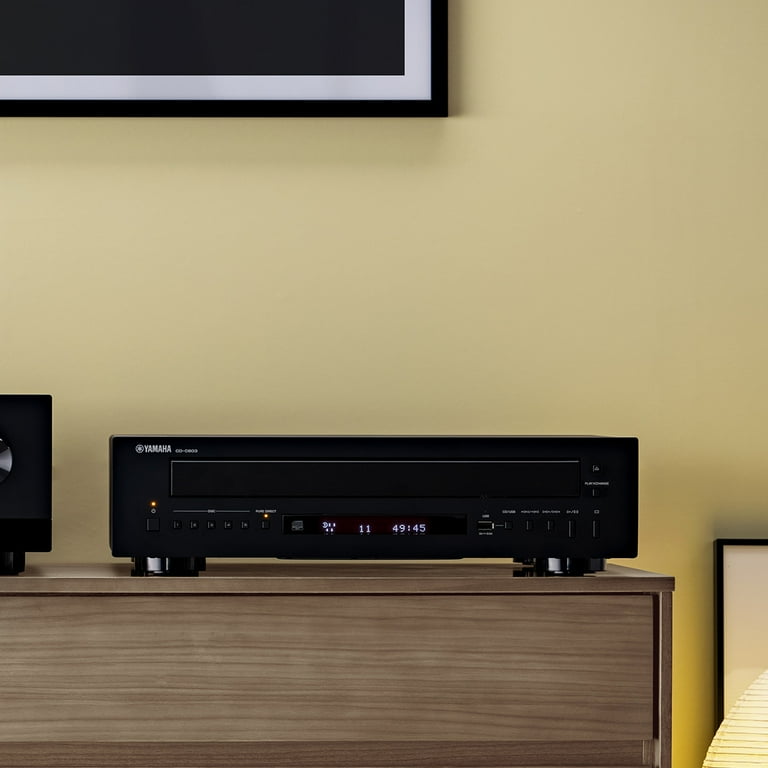 Yamaha CD-C603BL 5-Disc Multi Home Stereo Carousel System, USB