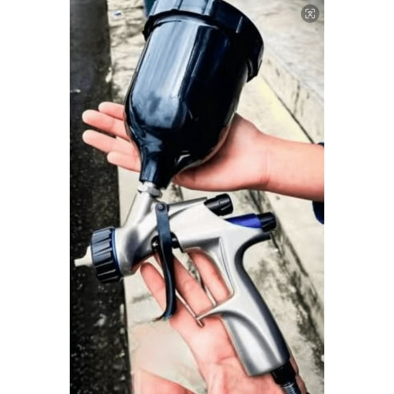 Same to Devilbiss DV1-B Basecoat HVLP Plus Gravity Feed spray gun 1.3 mm 600ml shipment for USA