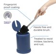 thumbnail image 3 of Cameo Toilet Bowl Cleaning Brush, Self-Closing Lid, Fingerprint-Proof, Rust resistant, 3 of 6