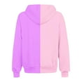 thumbnail image 5 of Gradient Sweatshirts for Womens Open-Front Full-Zip Hoodies Lounge Warm Thermal Pullover Sweater Blouses Relaxed Fit Ultra Soft Textured Pullover Blouses with Pockets, 5 of 5
