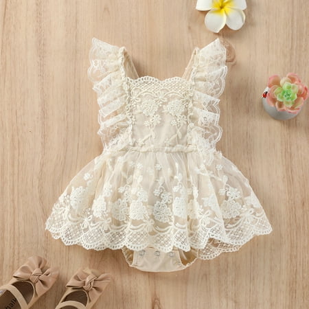 

NIUREDLTD Baby Girls Solid Summer Spring Sleeveless Romper Bodysuit Clothes