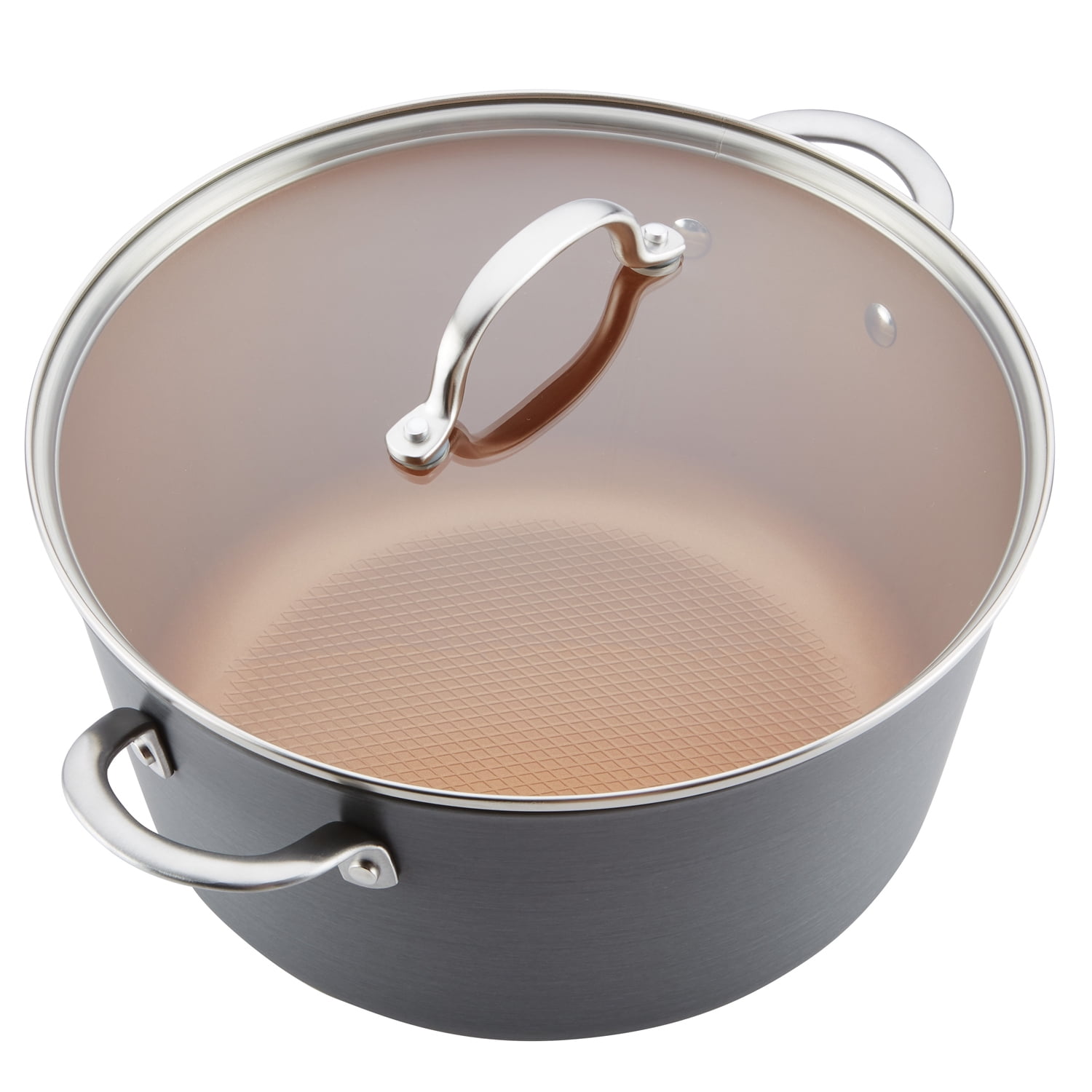 Ayesha Curry Hard Anodized Aluminum Stockpot, 10Quart
