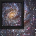 thumbnail image 2 of 3S Brother's NGC 6946 (HST Subaru) Galaxy Theme Room Darkering Curtains Space-X Universe Outer Space Stars Print Pattern Window Drapes for Kids Room Set of 2 - Made in Turkey Each(52"Wx63"L), 2 of 6