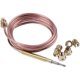 thumbnail image 2 of 1500 mm Universal Gas Stove Thermocouple Kit M6X0.75 with Overflow Nut Replacement Thermocouple (five), 2 of 5