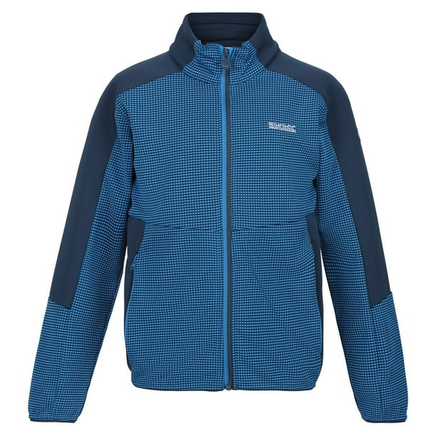 Regatta - Forro Polar Highton II para Niños/Niñas (Azul Índigo, Ola Azul)