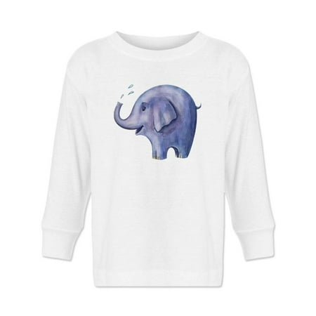 

Elephant Spitting Water Long Sleeve Toddler -Image by Shutterstock 2 Toddler