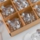 thumbnail image 4 of Juego de 9 bolas navideñas irregulares | Adornos transparentes de PET | Colgantes para árbol de Navidad para decoración de interiores y exteriores, 4 of 5