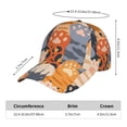 thumbnail image 2 of Sikiie Cute Cat Paw Unisex Vintage Washed Unstructured Baseball Cap Soft Cap Adjustable Unisex Baseball Hat Dad Hat, 2 of 6