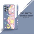 thumbnail image 1 of Hello Kitty Cinnamoroll Kuromi familia líquido caso para Samsung Galaxy A73 A71 A72 A12 A21s A22 A23 A31 A32 A51 A52 A52s A53 A02s xuanjing  unisex, 1 of 2