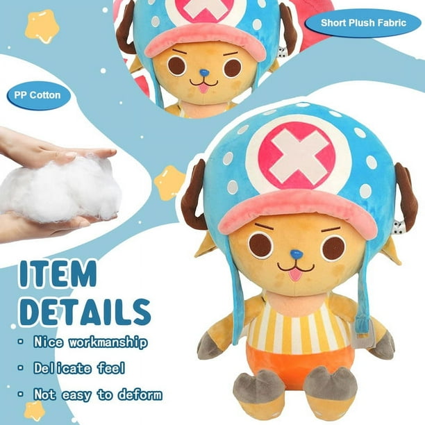 Stuffed toy One Piece Chopper Anime Plush Stuffed Doll Toy Kawaii