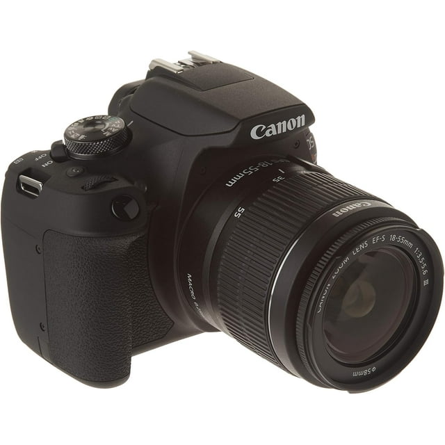 Remis à Neuf (Bon) Canon EOS Rebel T7 EF-S 18-55mm III Kit avec Wi-Fi et NFC