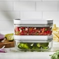 thumbnail image 2 of ZWILLING Fresh & Save 3-pc Glass Food Storage Vacuum Containers Meal Prep Container - Small & Large Containers, 2 of 4