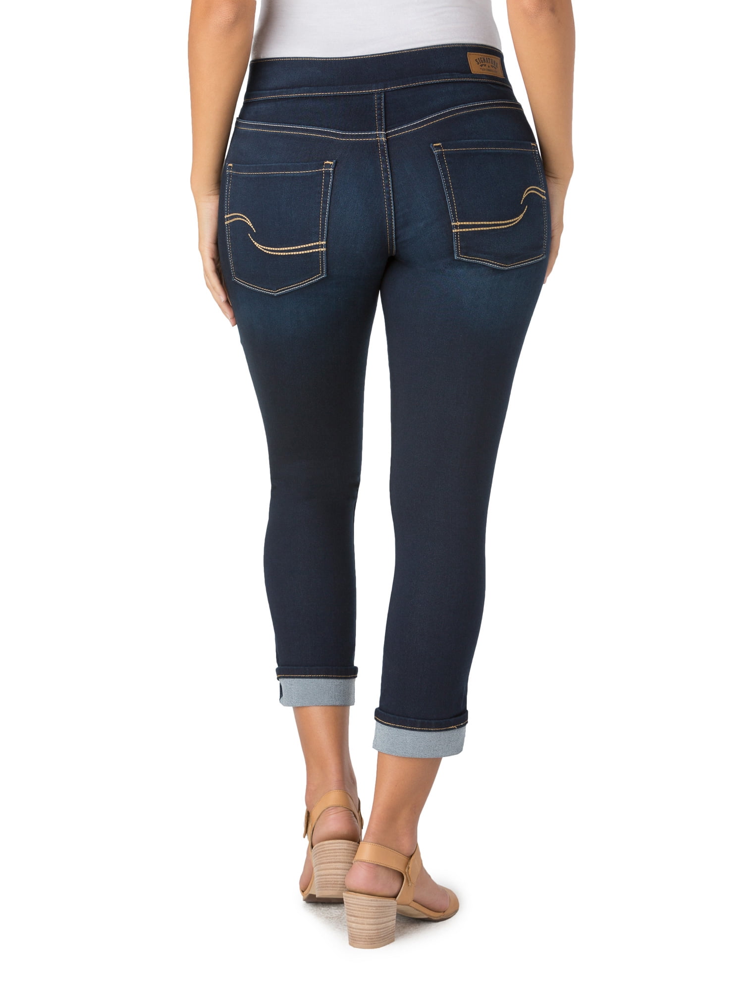 levi pull on capris