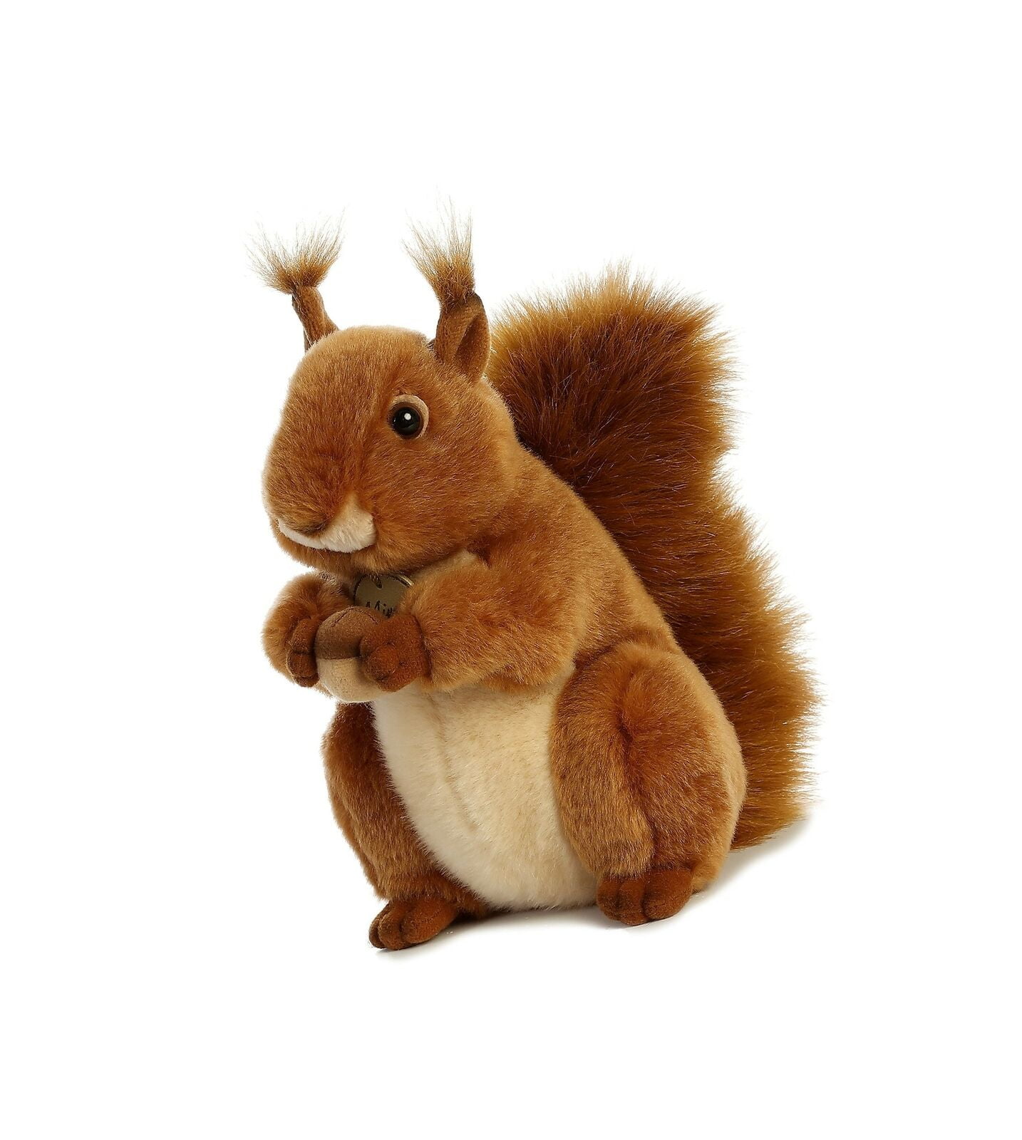 stuffed red squirrel