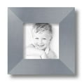 thumbnail image 2 of ArtToFrames 5" x 5" Light Silver Picture Frame, 5x5 inch Silver Wood Poster Frame (WOM-4827), 2 of 7