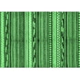 thumbnail image 1 of Ahgly Company Indoor Rectangle Abstract Emerald Green Modern Area Rugs, 4' x 6', 1 of 4