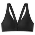 thumbnail image 6 of S LUKKC LUKKC Front Closure Bras for Women Plus Size Front Button Bras Full Coverage No Underwire Wireless Push Up Bra Comfort Sleeping Bra Everyday Bras, 6 of 9