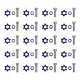 thumbnail image 2 of Tornillo Decorativo Estrella Placa Azul Set, 2 of 3