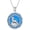 Ocean 1, variant on 925 Sterling Silver Opal Necklace for Women Ocean Series Sea lions/Dolphins/Whales/Penguins/Shells