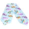 thumbnail image 2 of ColourLife Table Runner Cute Sea Horse Unicon Washable Table Cloth Runner for Holiday Home Wedding Table Top Decoration 13x70 Inches, 2 of 5