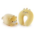 thumbnail image 1 of Oreiller pour Chat Multifonctionnel en Forme de U Coussin de Cou Doux en Peluche, 1 of 5