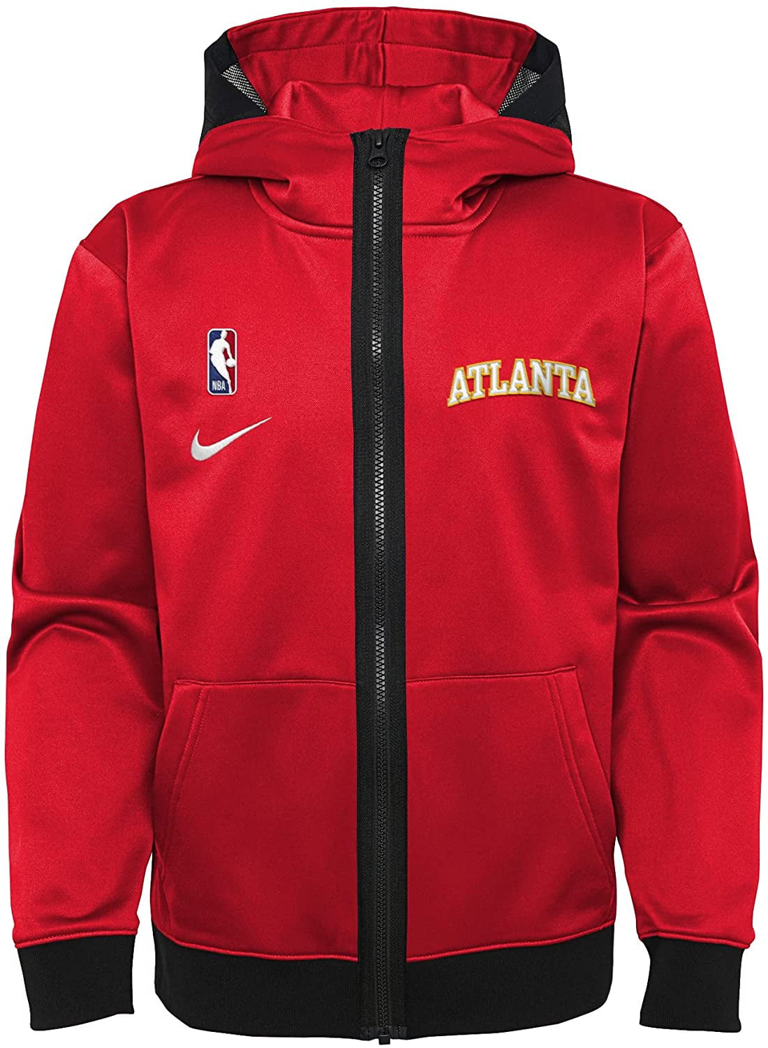 frequentie Netelig Egoïsme Nike NBA Youth (8-20) Atlanta Hawks Lightweight Hooded Full Zip Jacket -  Walmart.com