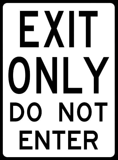 CGSignLab 2473194_absw_8x3_None Do Not Enter 8x3 Victorian Frame Premium Acrylic Sign