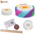thumbnail image 6 of Spencer 480-Pieces Multicolor Straight Pins Sewing Pins with Pearlized Round Ball Head for Sewing Quilting Dress Wedding Christmas Craft Decoration "Mixed-color", 6 of 10