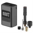 thumbnail image 1 of Minibomba Eléctrica Portátil para Bicicleta, 120 PSI, 1300 MAh, Inflador de Alta Presión Recargable por USB-C., 1 of 6