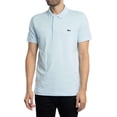 thumbnail image 2 of Lacoste Regular Fit Cotton Blend Polo Shirt, Blue, 2 of 5