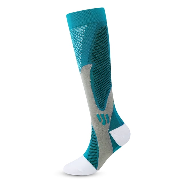 Calcetines de compresión de nailon para hombres y mujeres, calcetines de compresión para ciclismo, calcetines para correr al aire libre, calcetines deportivos